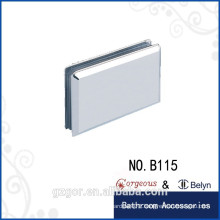 Square bevel 0 degree - glass Shower Screen hinge for sauna glass door